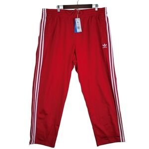 Adidas Firebird TP Track Pants Men's 2XL Red White Scarlet IJ7057 Originals NEW